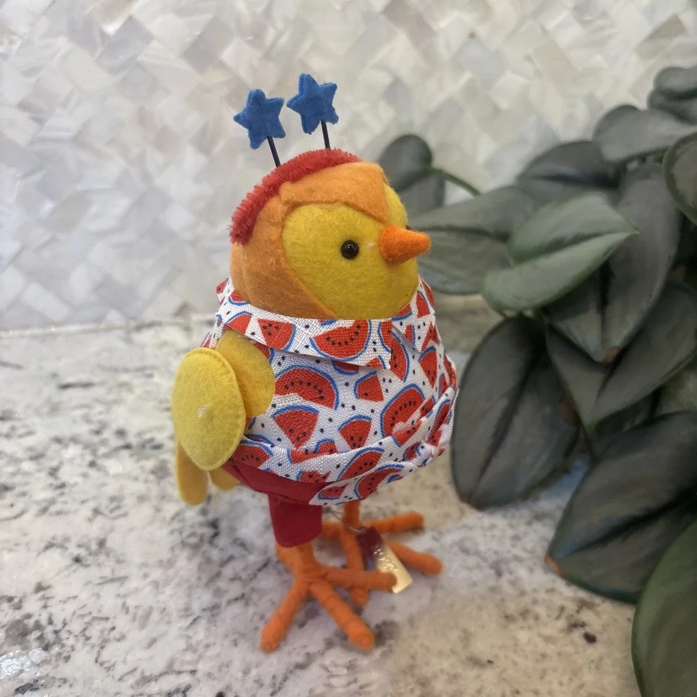 Mellie Bird Figurine 2023 Target Summer Featherly Friends Sun Squad Watermelon S